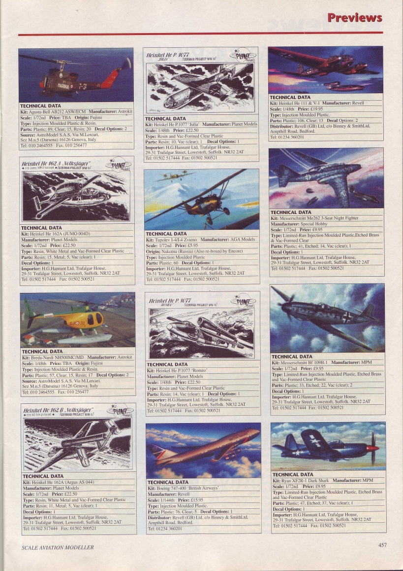 Scale Aviation Modeller International 1996-08